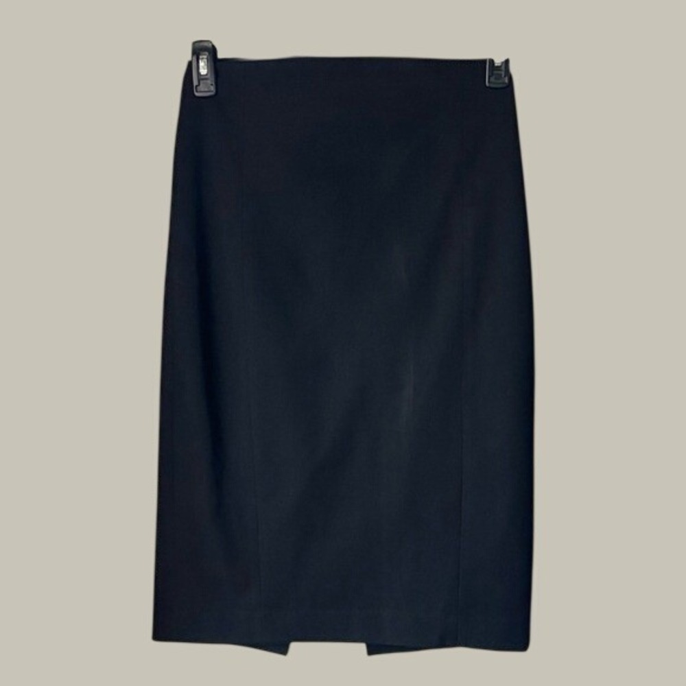 Women's Black High Waisted Long Pencil Skirt S 6 - Picture 9 of 9